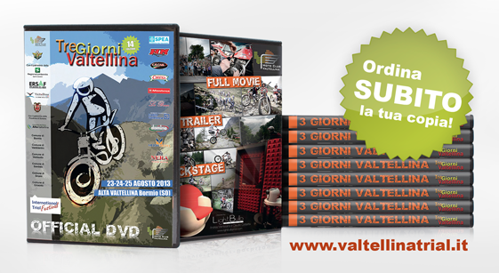 DVD - Tre Giorni Valtellina 2013 - richiedi subito la tua copia!