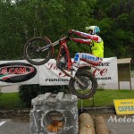 Luca Corvi alla zona Indoor